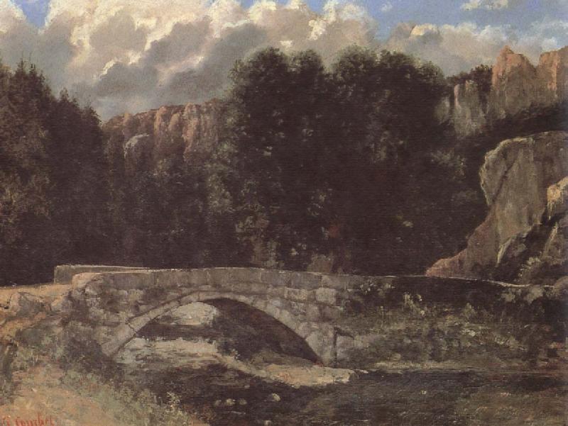 Gustave Courbet Bridge China oil painting art